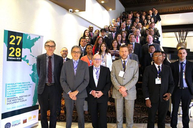 31 States were represented at the Regional Meeting of the Montreux Document Forum (MDF) in San José, Costa Rica
