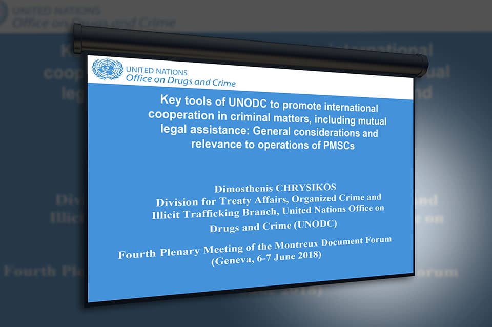 Oficina de las Naciones Unidas contra la Droga y el Delito (UNODC)